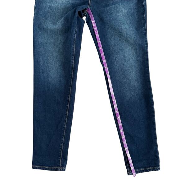 Free People FP Skinny Jeans women’s size 28 Blue Bodycon Preppy Cabincore - Picture 7 of 12